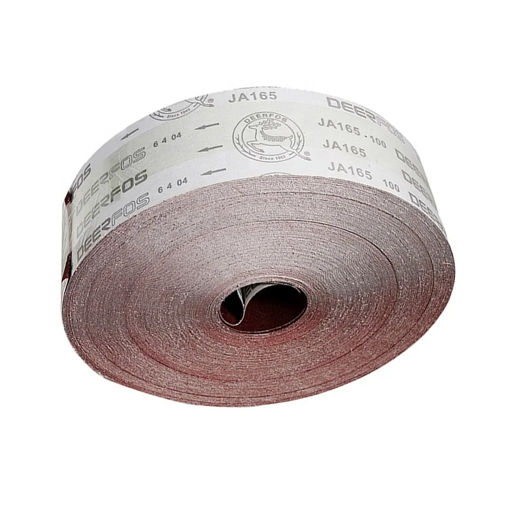 Deerfos Ja165 Emery Cloth Abrasive Sanding Belt Wet And Dry Soft Cloth