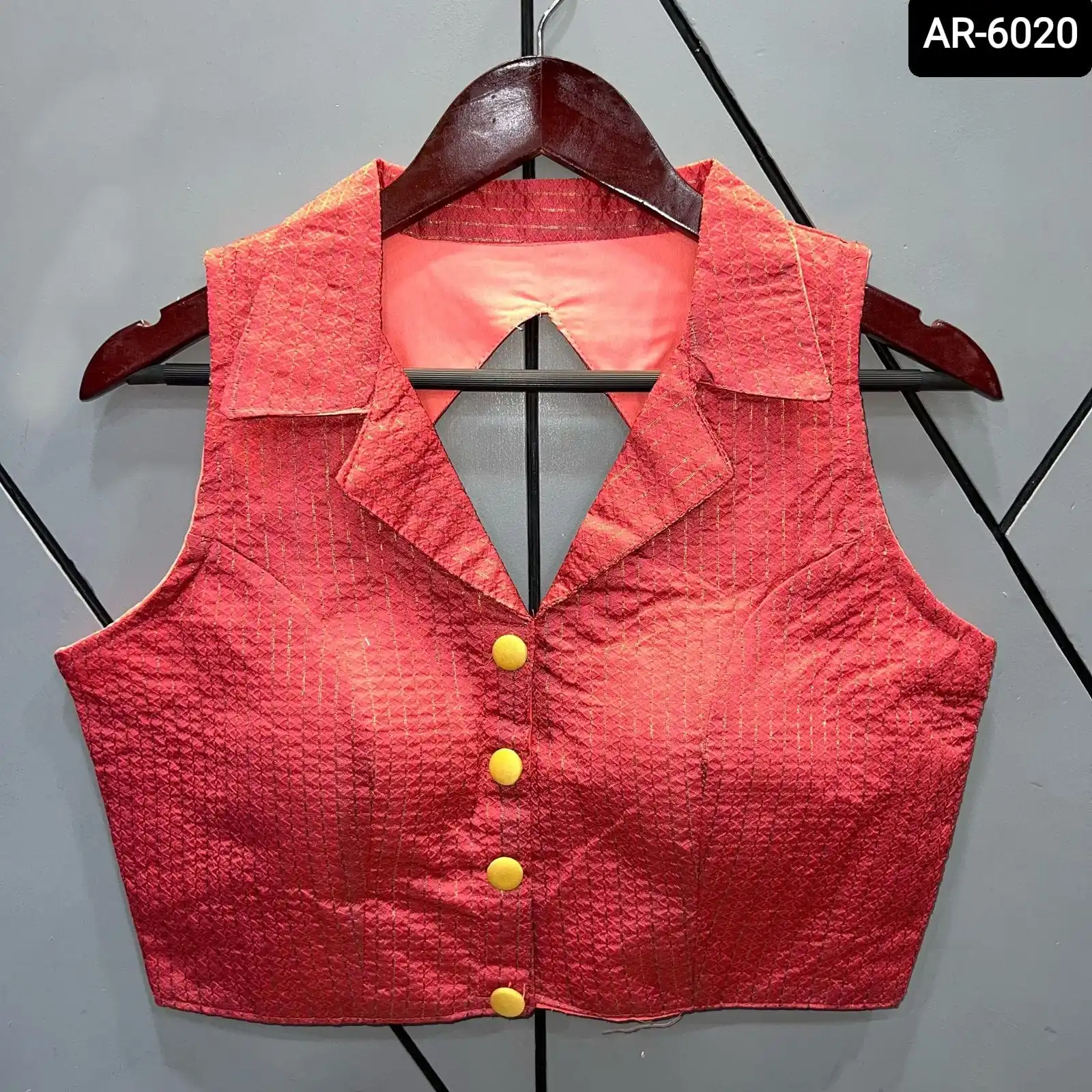 Heavy Designer Jecquard Silk Designer Readymade Blouse with Short Sleeve Attach in Side for Women Saree and Lehenga Choli Blouse