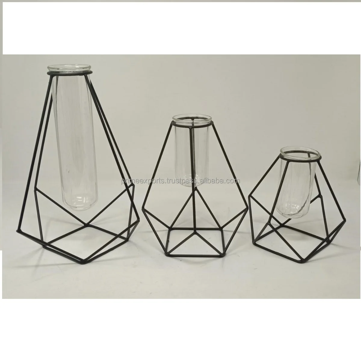 装饰几何设计金属玻璃试管花瓶集经典镀金六角形 Buy 优质金色几何设计金属玻璃试管花瓶套装装饰试管 适用于室内和室外装饰口音 现代装饰试管 适用于室内和室外装饰点缀客厅试管花瓶优质金色六边形设计 经典镀金六 边形金属玻璃试管花瓶三件套室内生活户外生活装饰花瓶