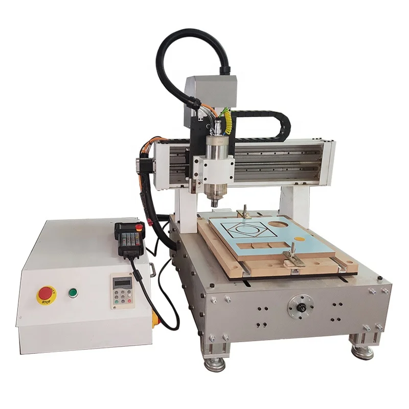 Small Desktop 3d Cnc 4040 4060 Wood Router Portable Mini Cnc Router Machine