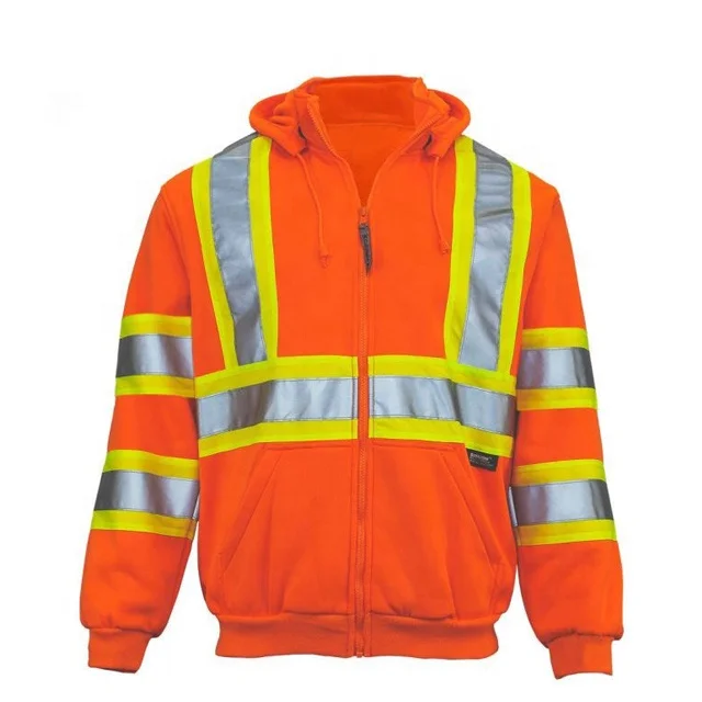 hi vis jacket moletom com capuz