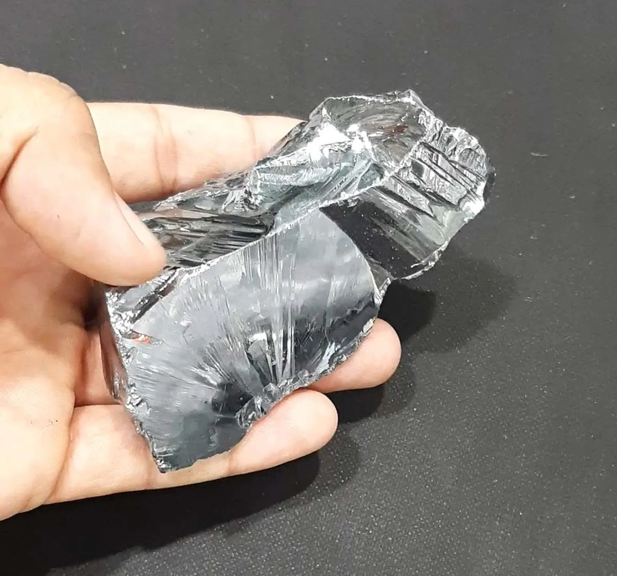 Top Quality Lab Create Elite Shungite Raw Rough Stone for Jewelry Making