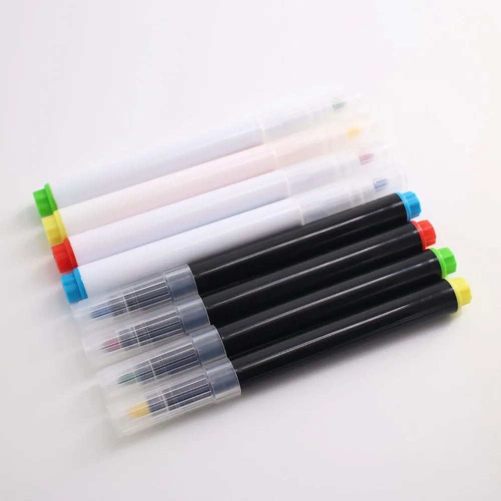 Неоновая цветная жидкая маркерная ручка с сухим