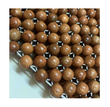 Natural Wood Beads Lacquered/ Wooden Round Lotus Spacer Bead For Jewelry Making