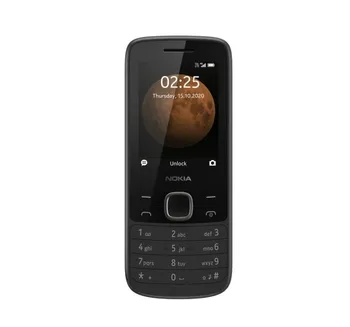 Refurbished Nokia 225 4G TA-1282 GSM Unlocked Phone - Black