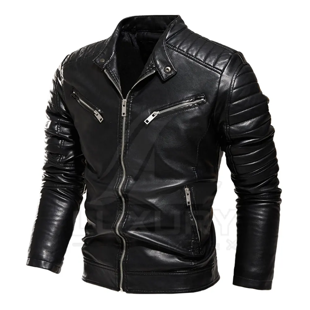 Top Hot Premium Quality Leather Jacket For Men Style With 100% Original ...