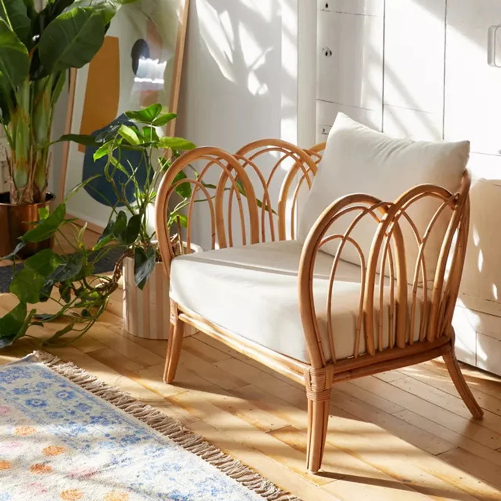 Outdoor Rocking Chair Made Of Rattan,Rattan Furniture For Home