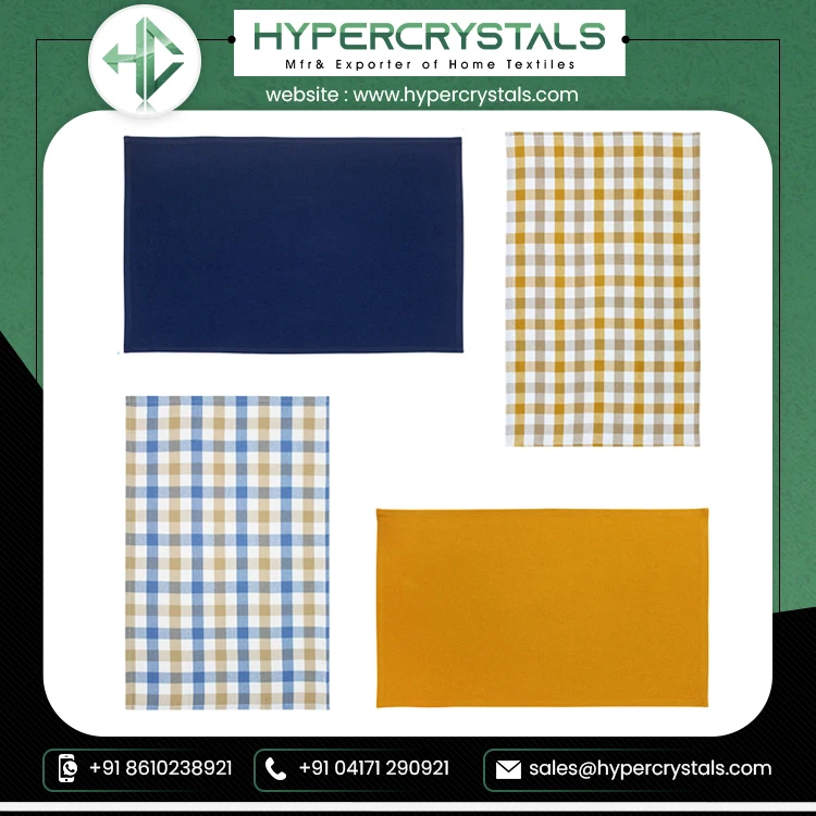 Best Selling Premium Quality Tea Towel Leading Indian Supplier Buy