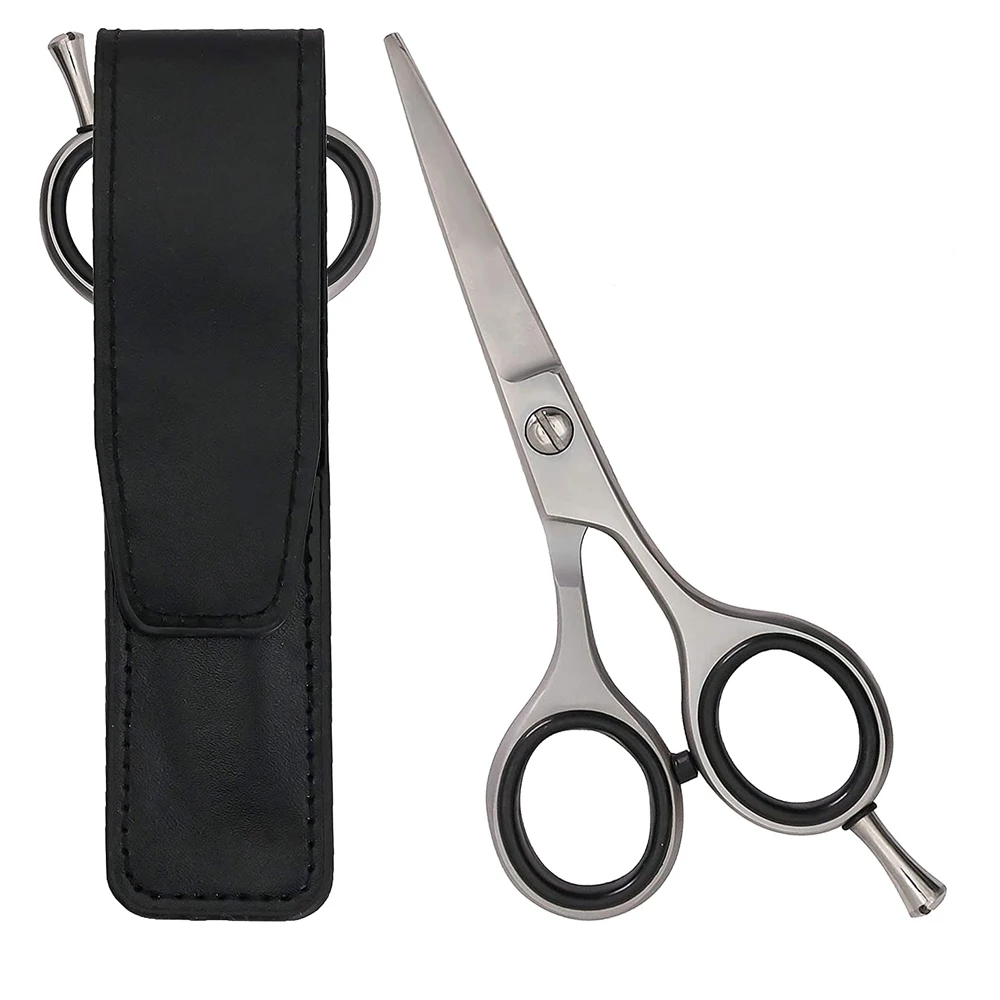 Razor Edge Sharp Beard Scissors Hair Cutting Scissors Stainless Steel Mustache Scissors With