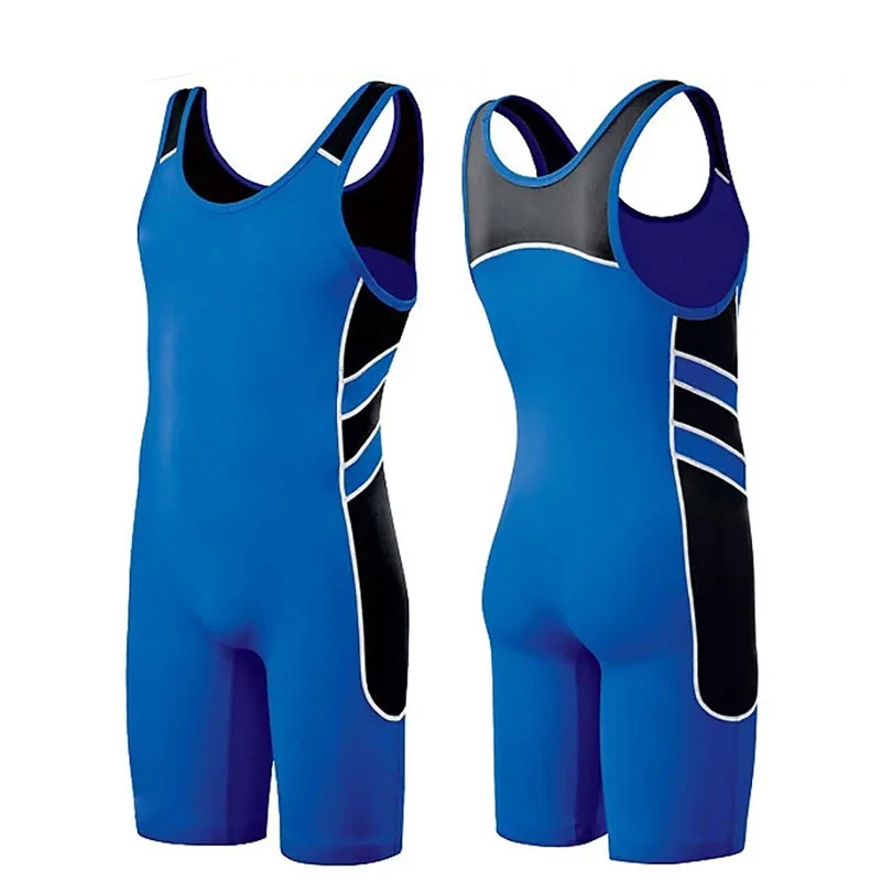 Sostener Permanente Escribe un reporte Source High Quality Solid Blue Color Wrestling / Running Bodysuit Singlet  Weightlifting Fitness Clothing Singlets on m.alibaba.com