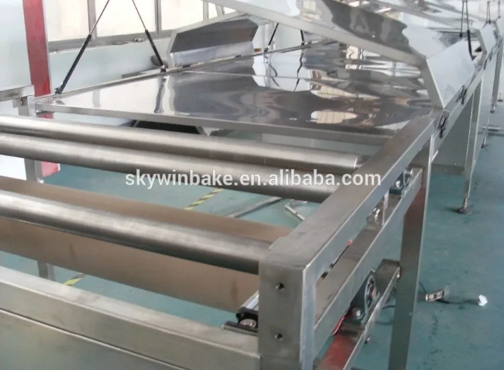 Машина для нанесения шоколадного покрытия, глазирующая линия для печенья, тортов