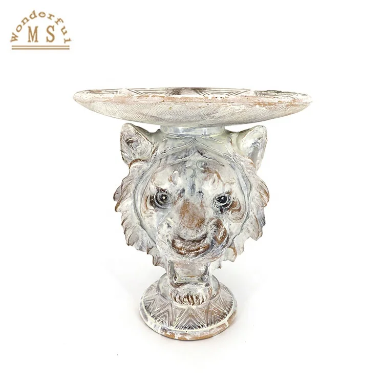 Animal Shape Resin Monkey Tiger Unique Food Serving Dishes for Home Decor