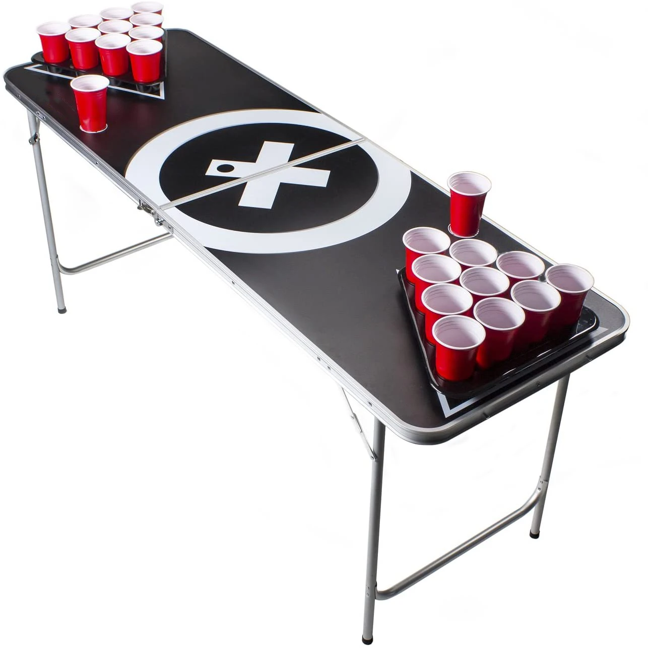 Oem Beer Game Table Outdoor Beer Pong Table 6 Ft Folding Beer Pong ...