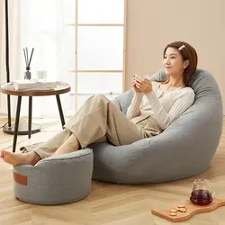 Hot Sale Hotel Relax Giant Sofa Bed Office Rest Bean Bag Chair Lazy Sofa Bean Bag Sofa Filling