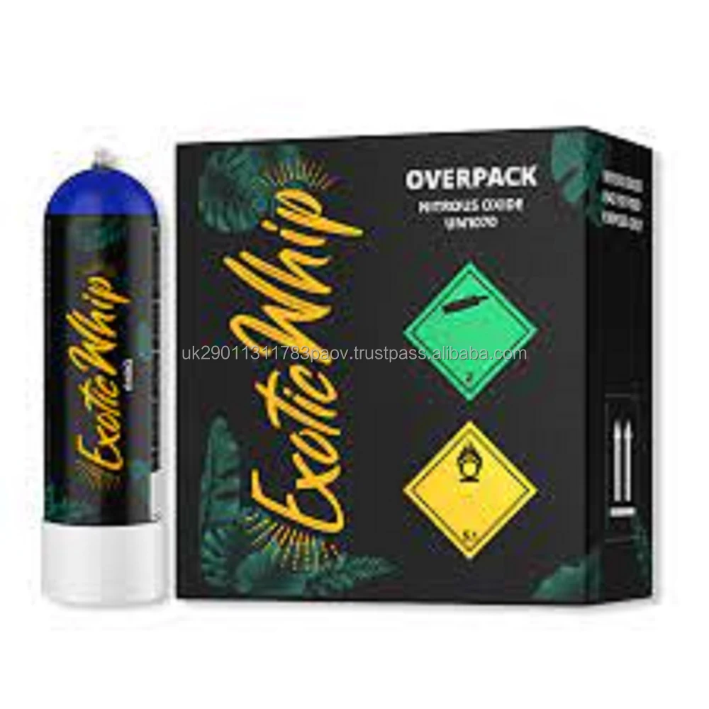 New Stock Exotic whip 640g N2O Cream Chargers
