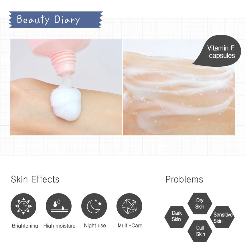 Face Pack Elishacoy Moist Up Collagen Sleeping Mask Korean Cosmetic