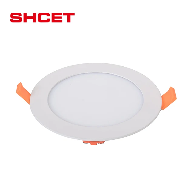 Ultrathin Slim Recessed Aluminum LED Panel Ceiling Lighting 6W-18W 6" 12" 170mm IP44 Modern Design SHCET