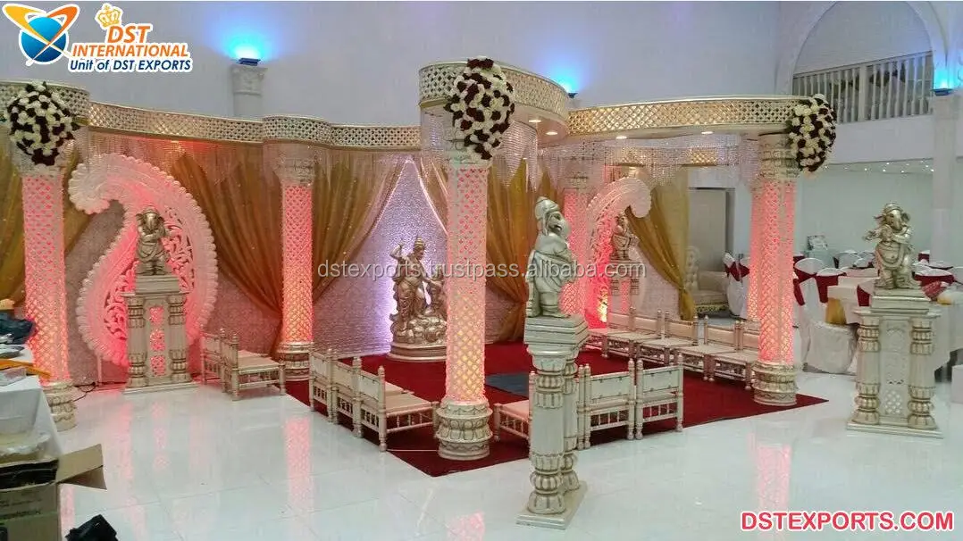 10 Weiße Jasmin-Girlanden Mit Duft – Je 1,5 M, Für Hochzeit, Mandap, Party-Deko, Wiederverwendbar