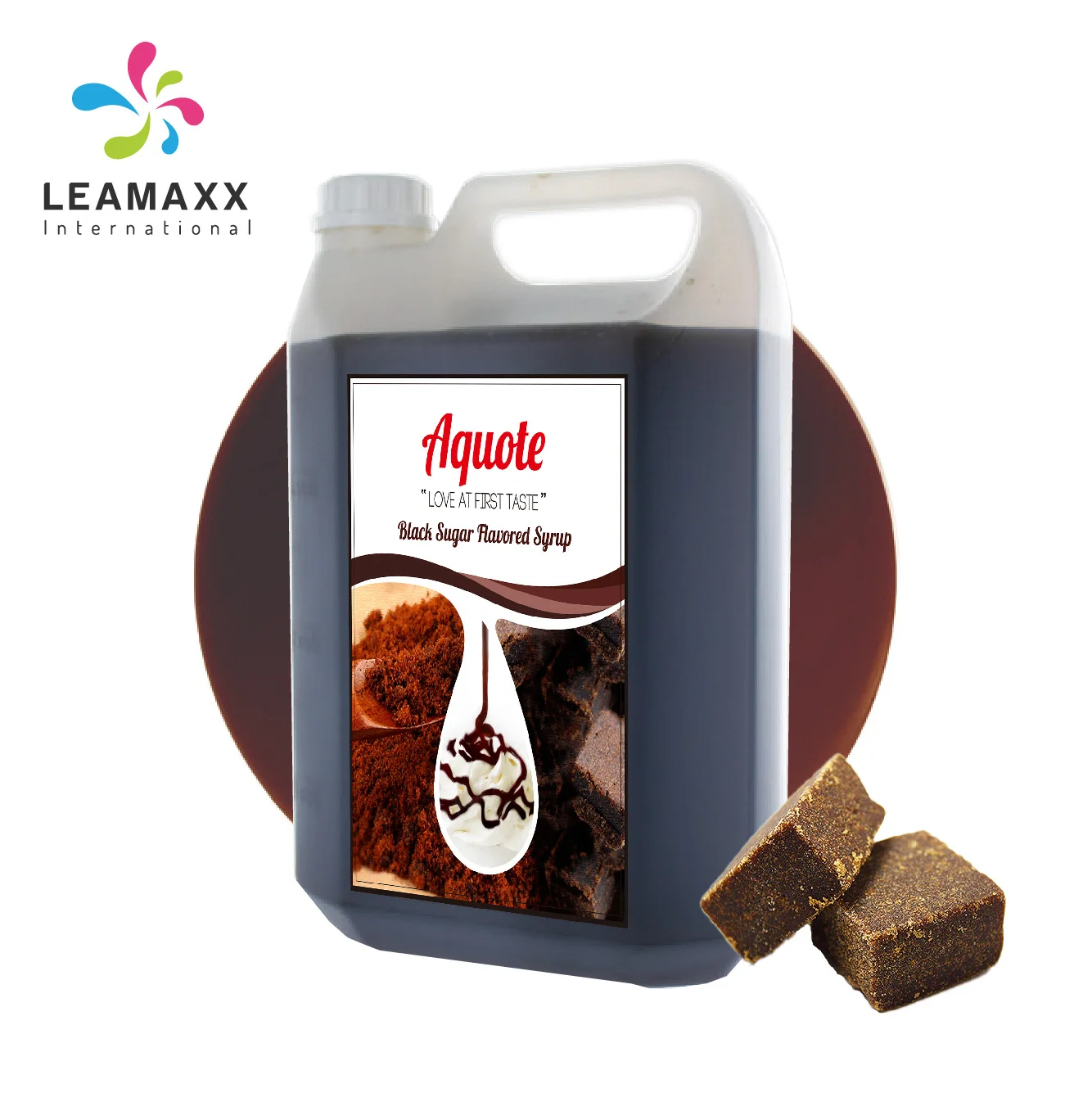 2025 Leamaxx Taiwan Popular Product Premium Brown Sugar Syrup Tiger Sugar Bubble Milk Tea Supplies Wholesale