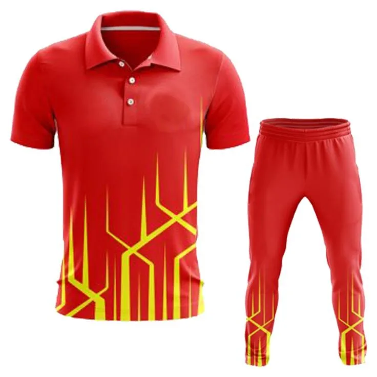 Royal Orange Tile Customized Cricket Team Jersey Design  Customized  Cricket Jerseys Online India - TheSportStuff