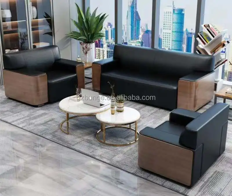 Ebunge Luxury Commercial Furniture Executive Office Desk Set Modern