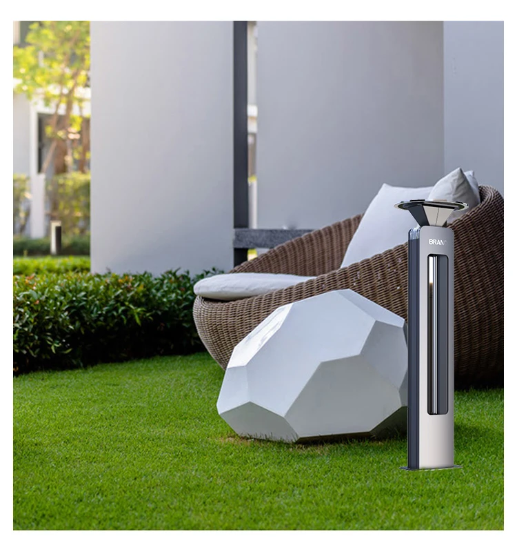 Садовый светильник на солнечной батарее оптом многоцветный напольный наружное здание светодиодный ландшафтный с голосовым