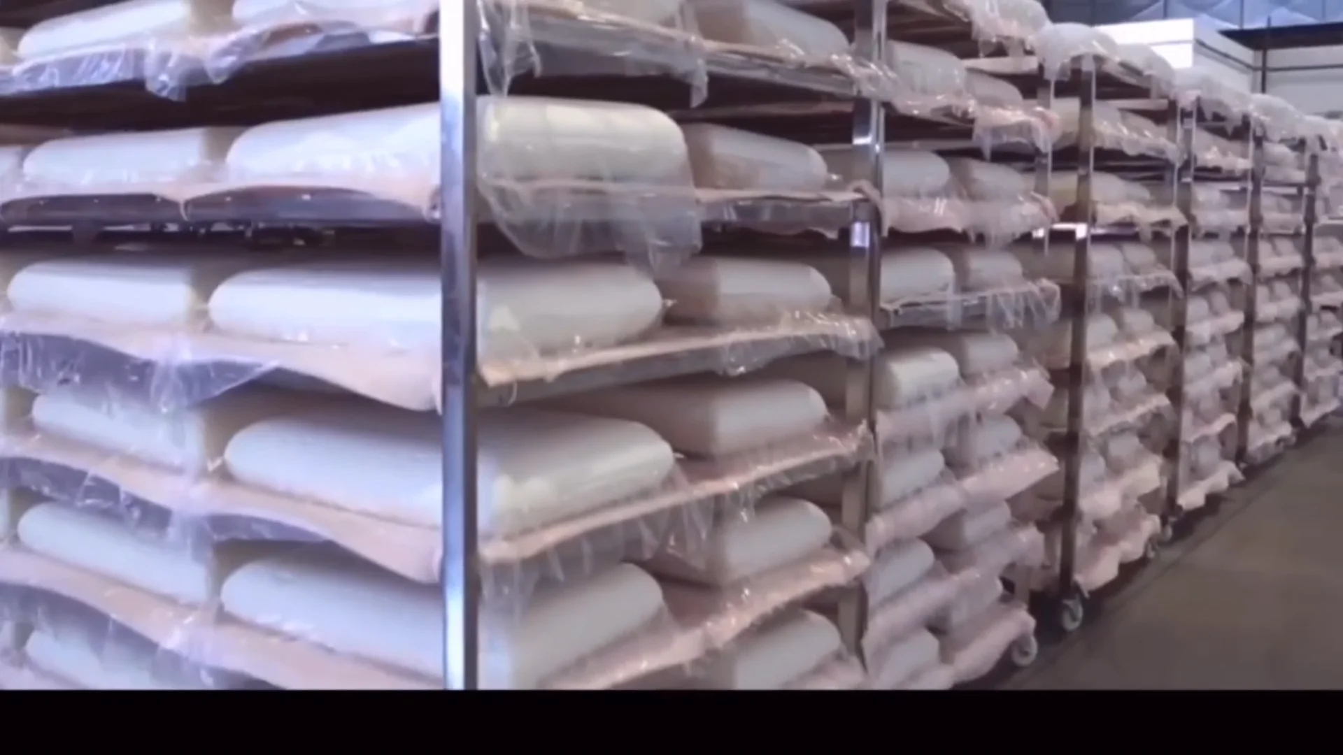 Hotel Wholesale Custom Compressed Roll Pack Hybrid Double Bed Spring