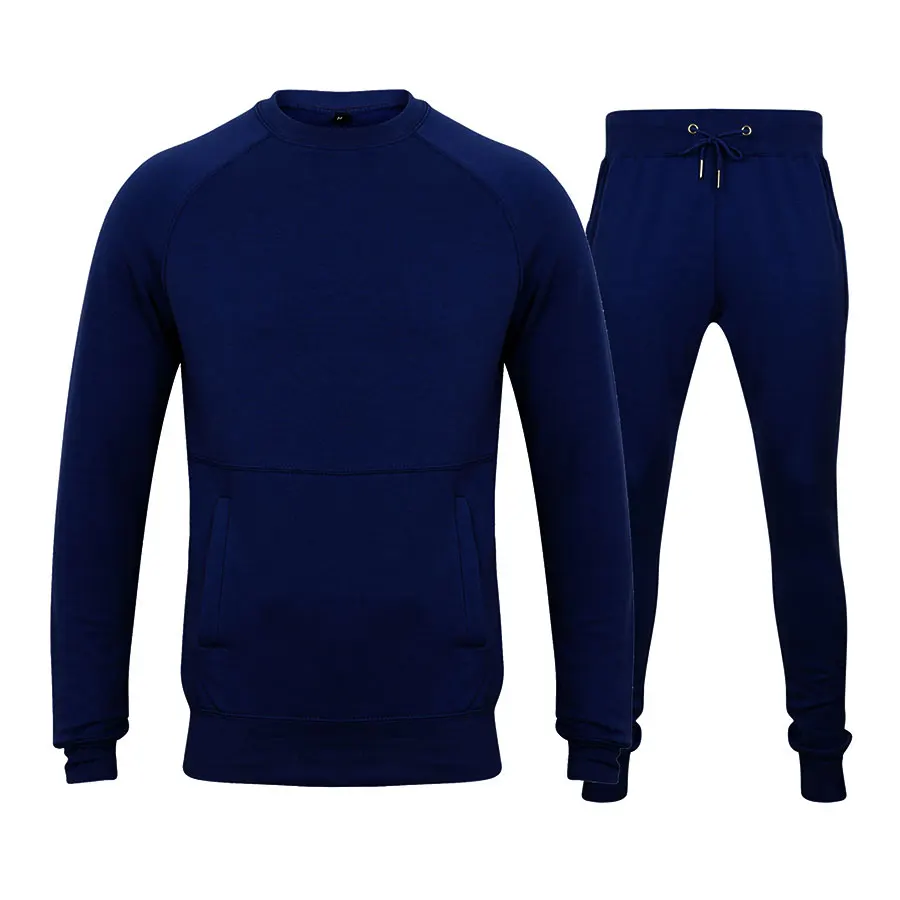 navy plain tracksuit