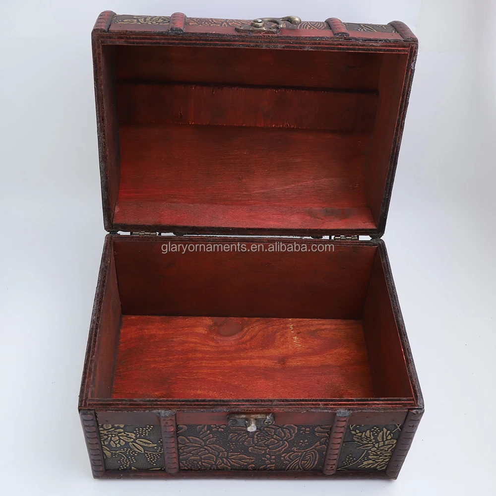 复古19世纪复古海盗百宝箱信酒木盒 - Buy 复古框,宝箱,木箱 Product on Alibaba.com