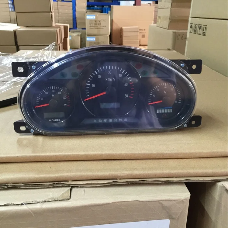 Electric Car Vehicle Instrument Cluster Dashboard 26v 36v 48v