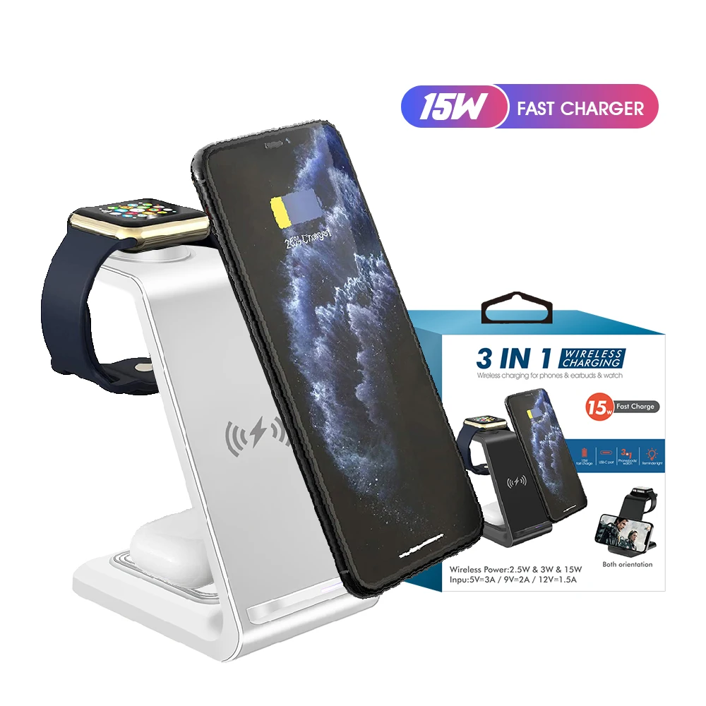 Cellphone Qi Wireless Charger Portable Wireless Charger Station