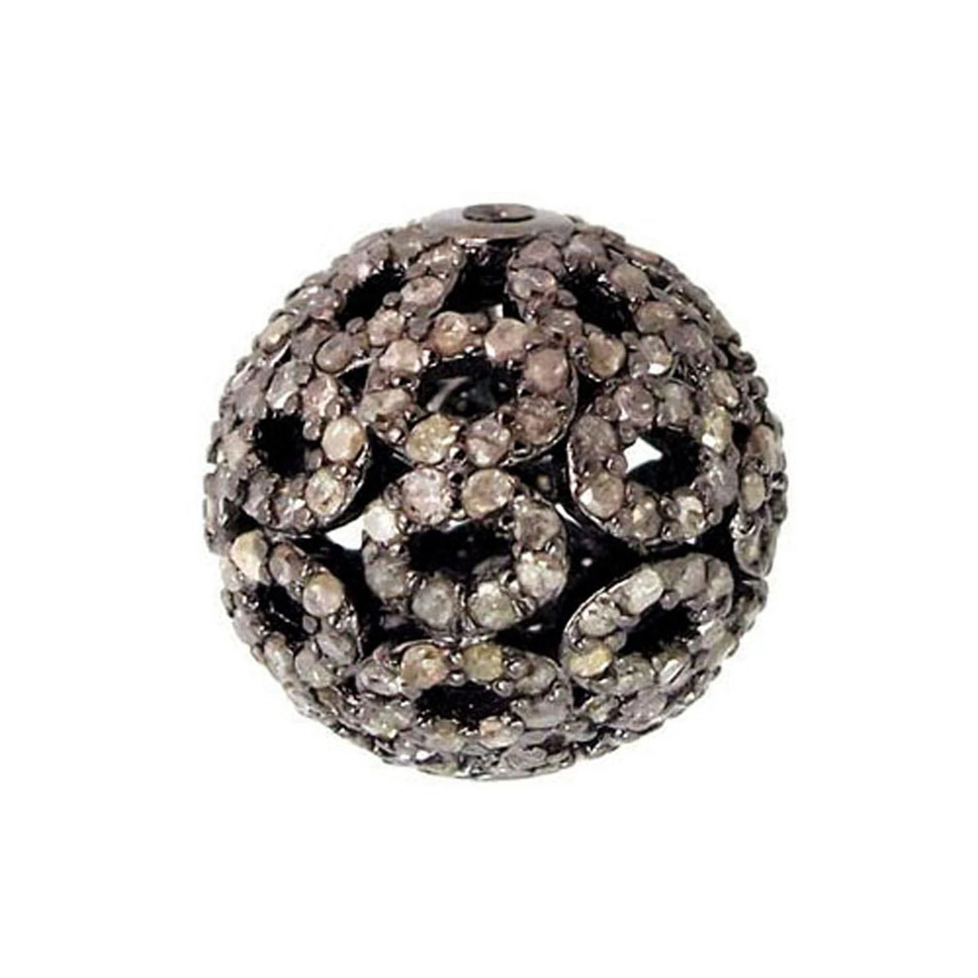 pave diamond beads