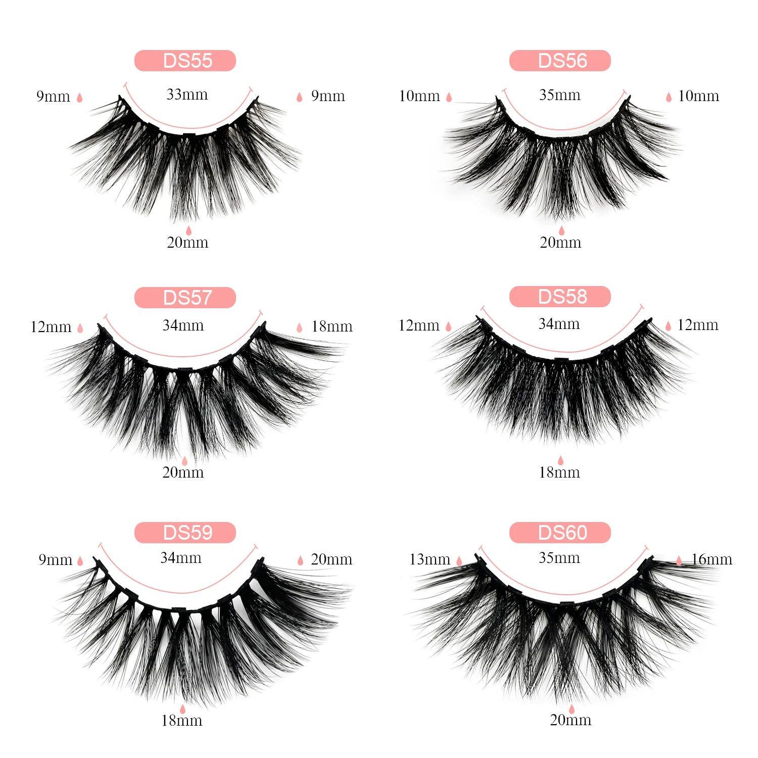 Best Quality Eyelashes Vendor Private Lebel 1/2/3/5/7/9/10