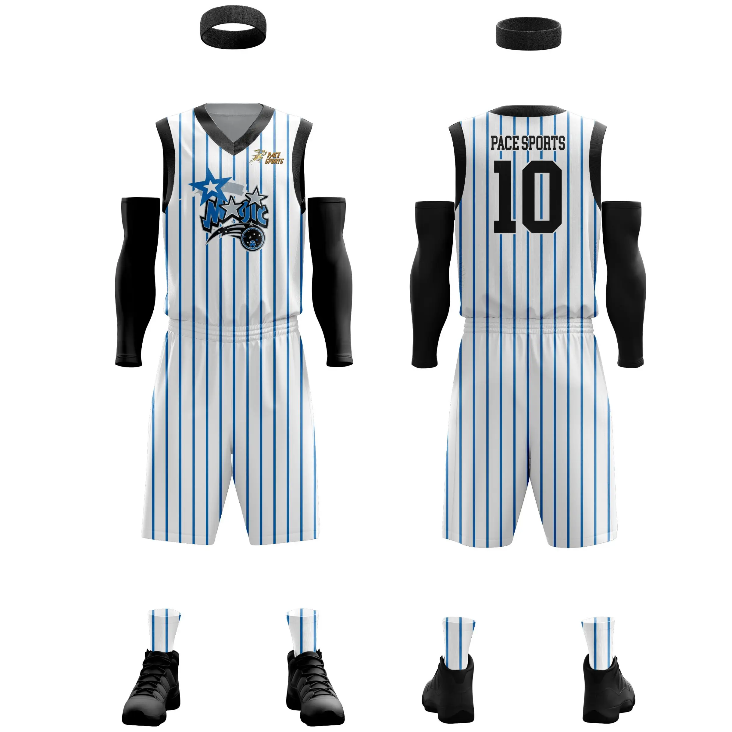 OEM Custom Design Breathable Mesh Basketball Uniform Youth Plain