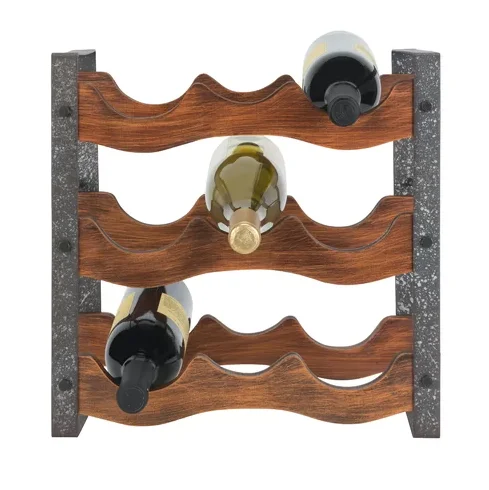 free standing bottle rack