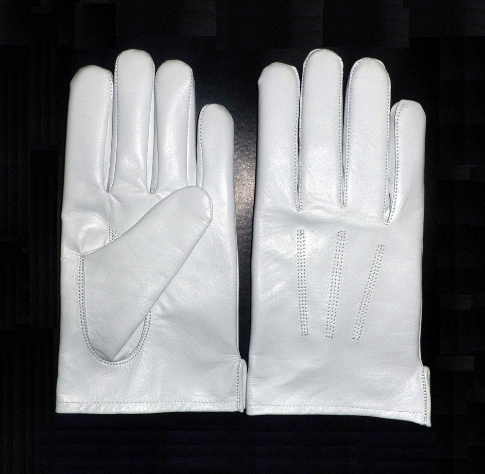 Оптовая продажа, Лидер продаж, новый дизайн, индивидуальный логотип, белые масонские кожаные перчатки и масонские изделия