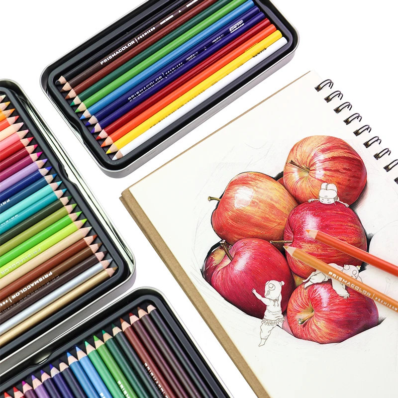 Prismacolor 24/36/48/72/132/150 Colors Professional Oily Colored Pencils  Lapis De Cor Artists Drawing Supplies Colored Pencils - Wooden Colored  Pencils - AliExpress