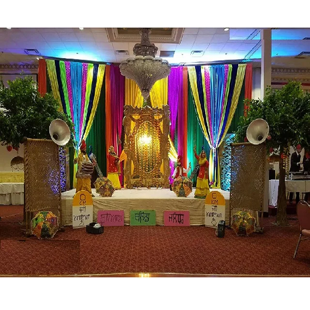 Photo From Indoor Punjabi Village Theme - By Jubilation Weddings