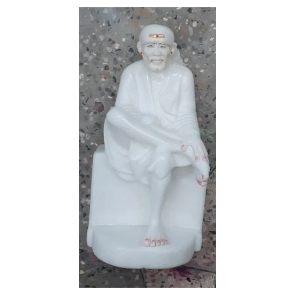 Marble Shirdi Sai Baba Lord Best Price Handmade Statue Temple Purpose