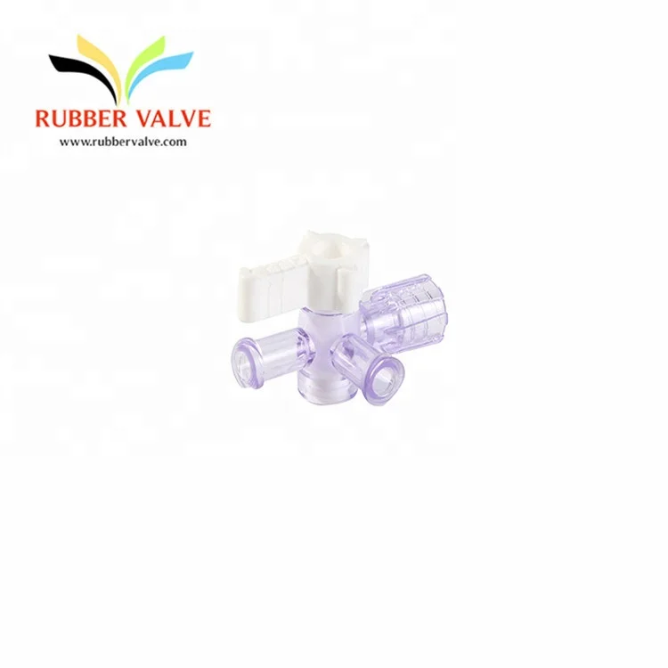 Push Button Plastic Air Miniature Additional Inflation Medical Luer Lock Check Valve
