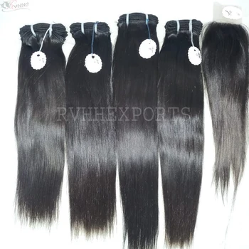 Wholesale Supplier 100% Silky Straight Black Human Hair