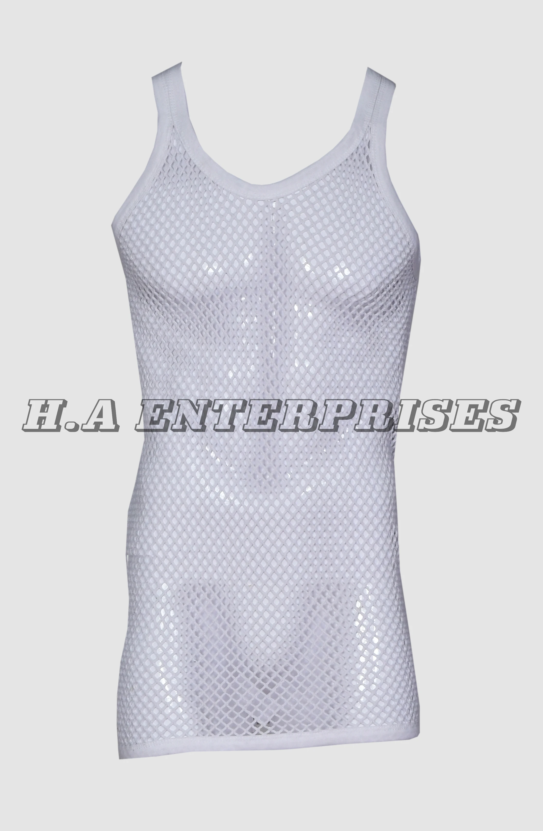 T-shirt Mesh Transparent Homme - Manches Courtes, Polyester/spandex - Neuf Sans étiquettes