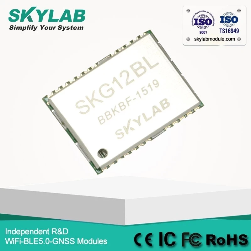 SKYLAB SKG12BL Ultra High Sensitivity and MediaTek MT3337 Low Power GNSS GPS Receiver Module