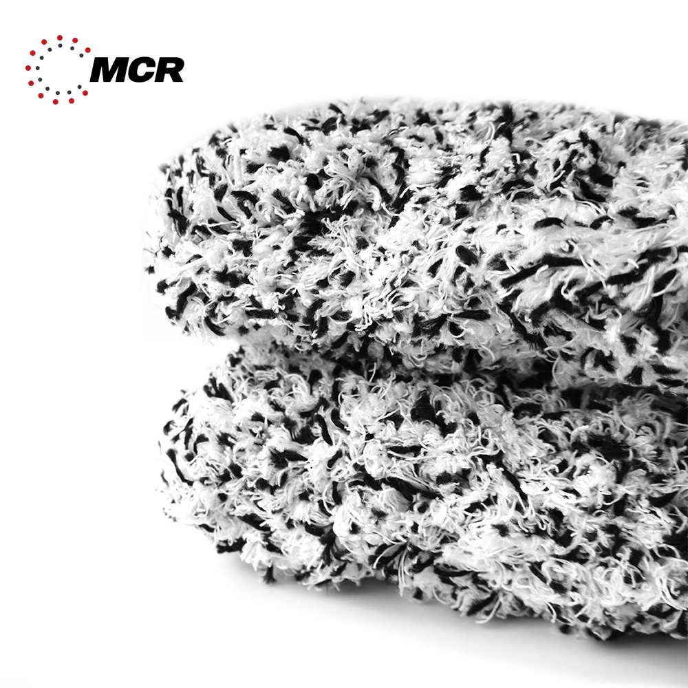 Корейский коврик для мытья автомобильных пузырей из вискозы и микрофибры длиной 16x23 см Высококачественная пузырьковая очистка