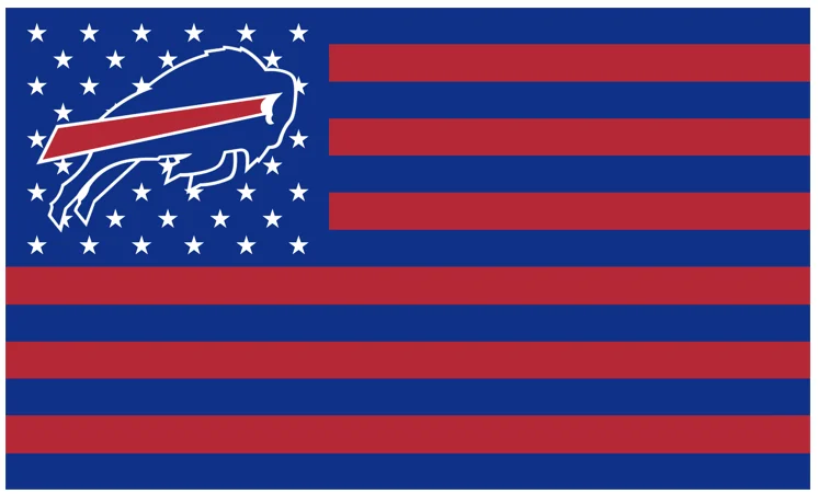 Good Quality Best Price Wholesale Exquisite NFL White Background Buffalo  Bills Team Sports Flags - China Good Quality and Manufacture Wholesale  price