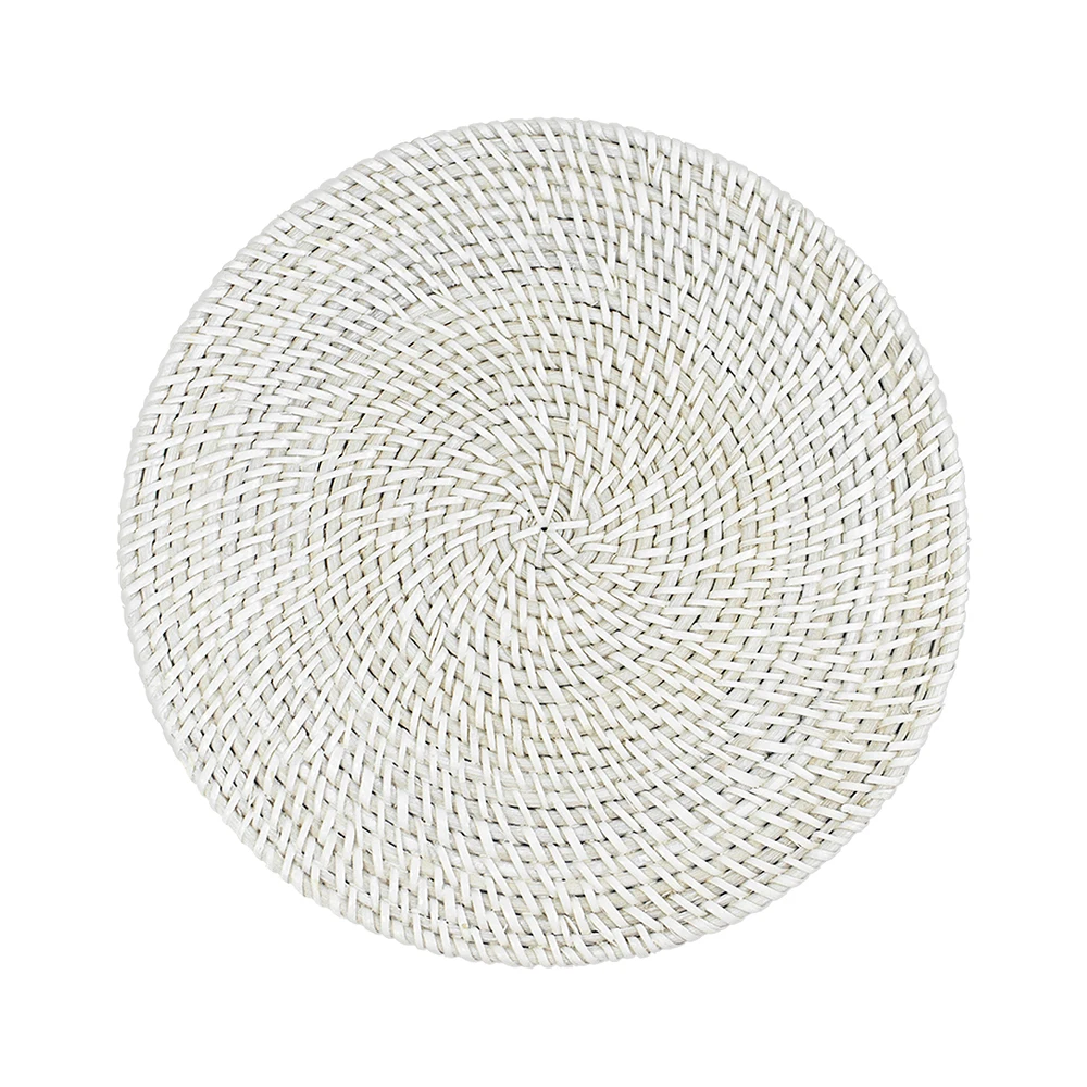 Trending 2022 Natural Wicker Water Hyacinth Placemats And Coasters Set