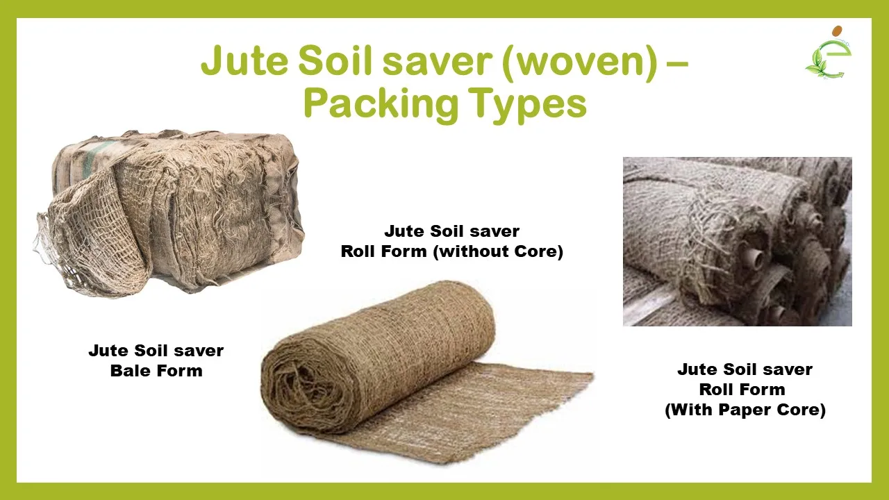 Eco Friendly Bio Degradable Jute Needlepunched Non Woven Felt For Weed