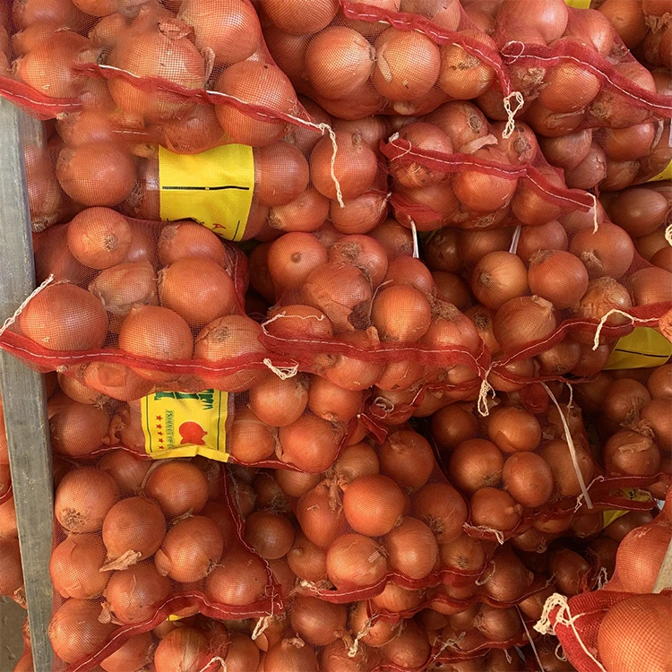 Большой красный лук свежий голландский желтый крупные партии из Европы. (6-8 см и выше 9