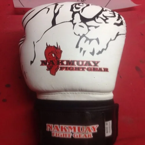 Genuine Leather Cowhide Boxing Gloves Pakistan Sialkot Material Art