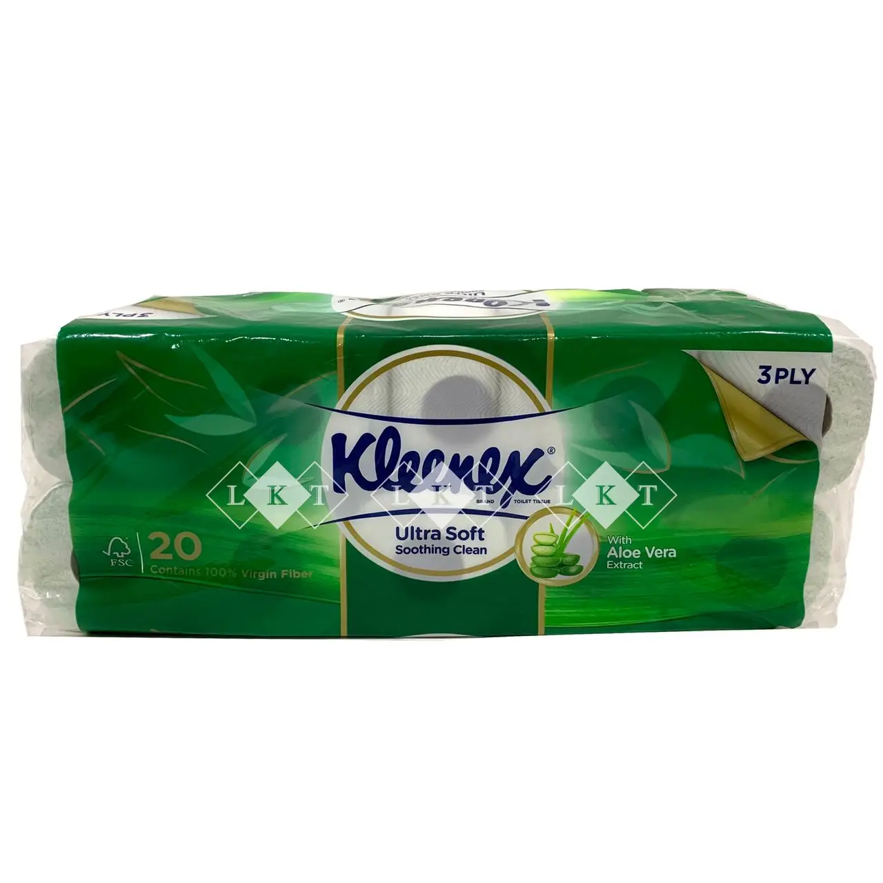 Wholesale Export Kleenex Ultra Soft Toilet Tissue Roll With Aloe Vera 3